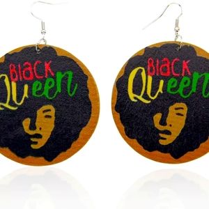 Black Queen Earring
